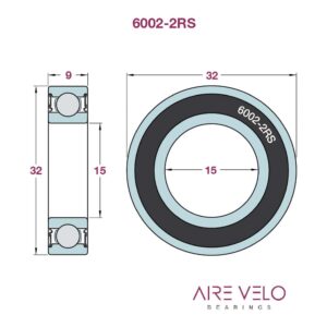 6002 2rs подшипник размеры