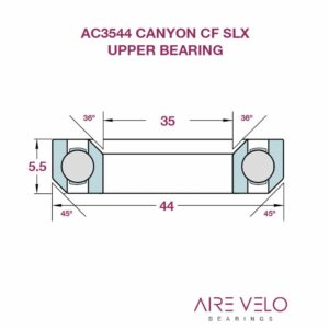 Canyon endurace best sale headset bearings